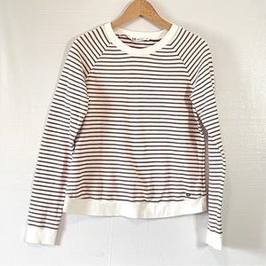 Fig Hampton Top Terracotta stripes